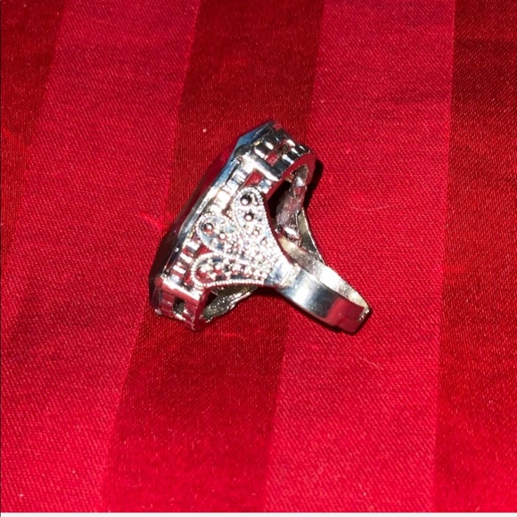 Oval diamond fashion ring adjustable size - Picture 6 of 6